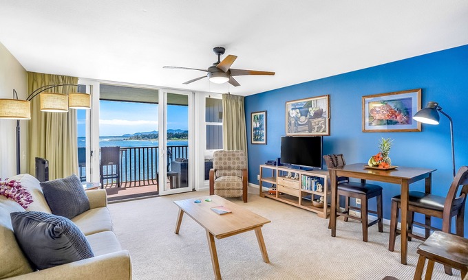 Wailua House Lots Condo | Coastal Oasis on the Beach w/Shared Pool, Ocean View, Private Balcony, & WiFi