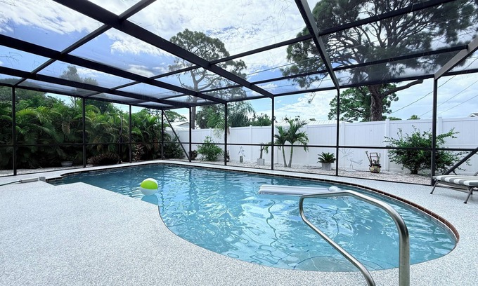 South Venice House | Coastal Retreat – Pool, Private Yard, Near Beach, RV & Boat Friendly
