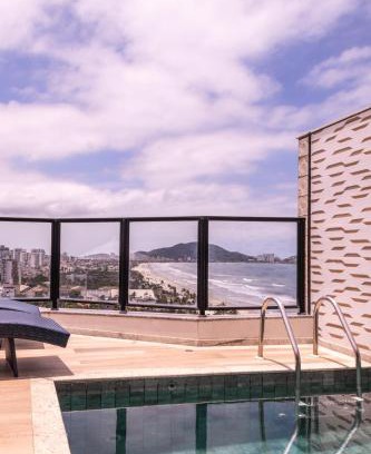 Jardim Tejereba Apartment | Cobertura Penthouse - vista maravilhosa mar e piscina privativa