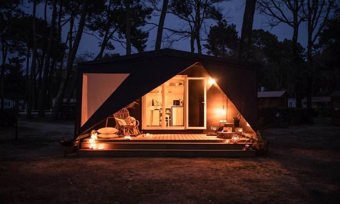 Soligny-la-Trappe Cabin | Coco Sweet with Bathroom in Le Perche