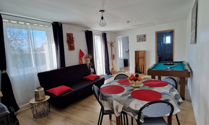 Saint-Ouen-du-Tilleul House | Cocooning gîte near Rouen, hiking trails and tourist attractions