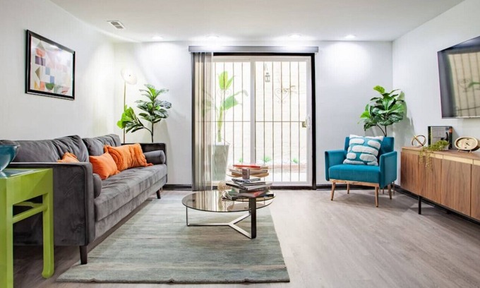 Mount Vernon Apartment | Colorful Haven Near Walters Art Museum