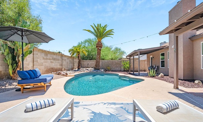 Chandler House | Come relax in the Pool at the Palm House-Prime Location!