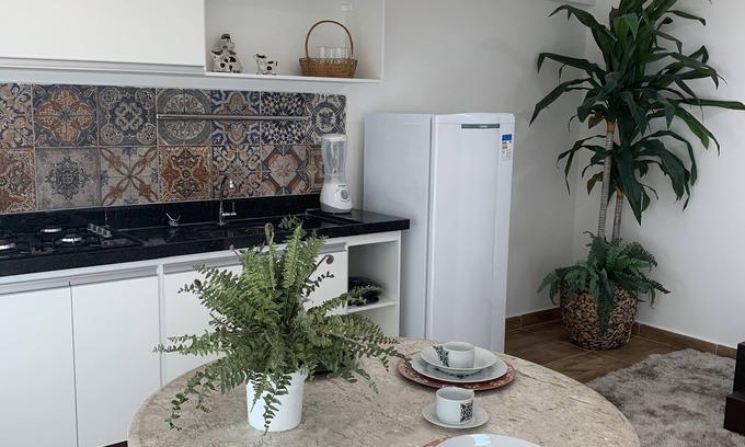 Tambau House | Comfortable apartment furnished and decorated, excellent location 50 meters from the sea.