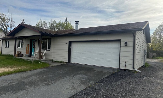 Kenai House | Comfortable, convenient, 3 bed 2 bath house with heated garage