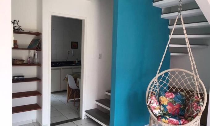 Atalaia House | Comfortable Duplex, 3qts (1Suite), Wifi, Air Cond. 2 min from the waterfront. Cozy.