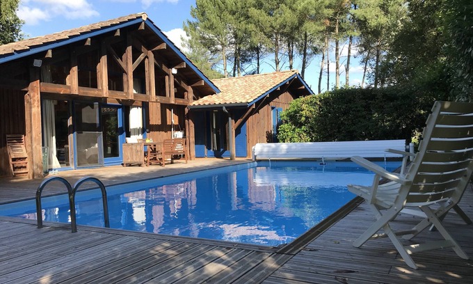Sauviac House | Comfortable villa with heated pool and secure