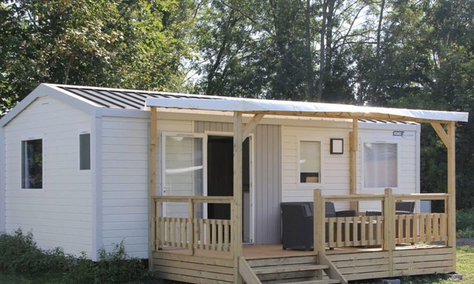 De Veenhoop Ski Chalet | Compact 4 person chalet in Friesland