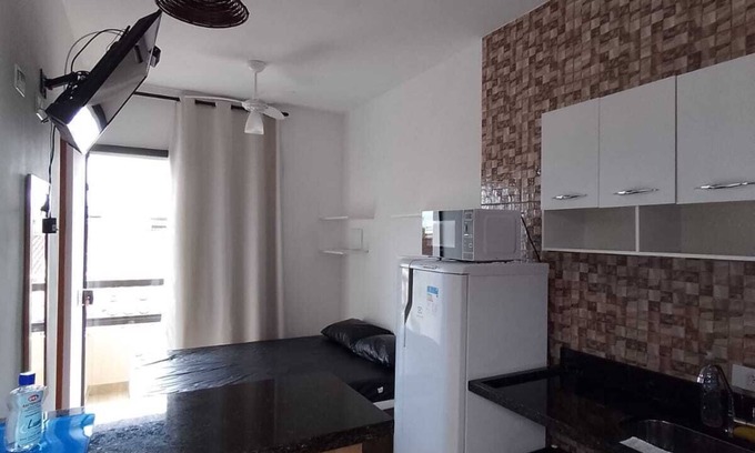 Caraguatatuba Ski Chalet | Complete Chalet with private kitchen in Gated Community for Couples💙 1st floor