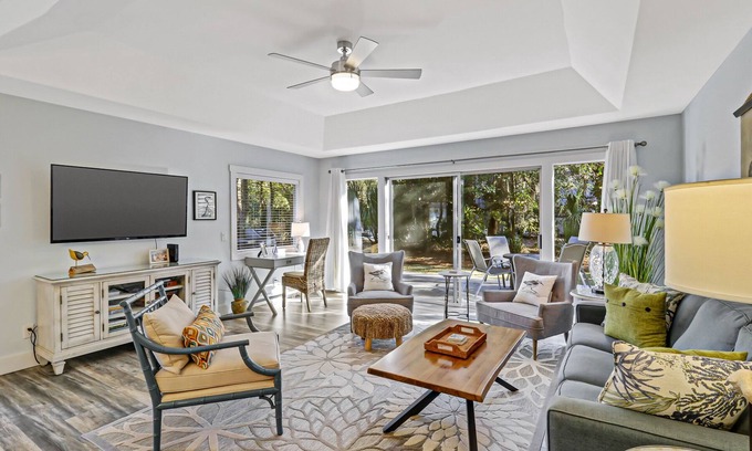 Lawton Woods House | Completely remodeled! Quiet villa with close proximity to Sea Pines amenities
