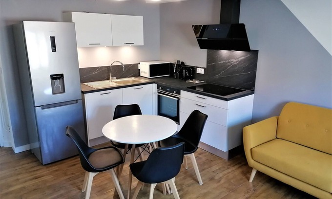 Aurillac Apartment | Completely renovated modern apartment