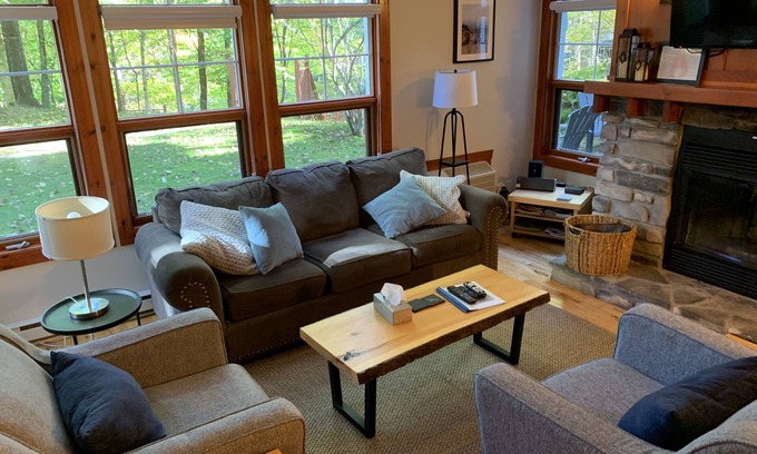 Mont-Tremblant Condo | Condo nestled in nature located across from Mont Tremblant.