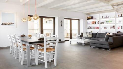 Old Hersonissos Apartment | Contemporary Maisonette with Sea View Roof Terrace