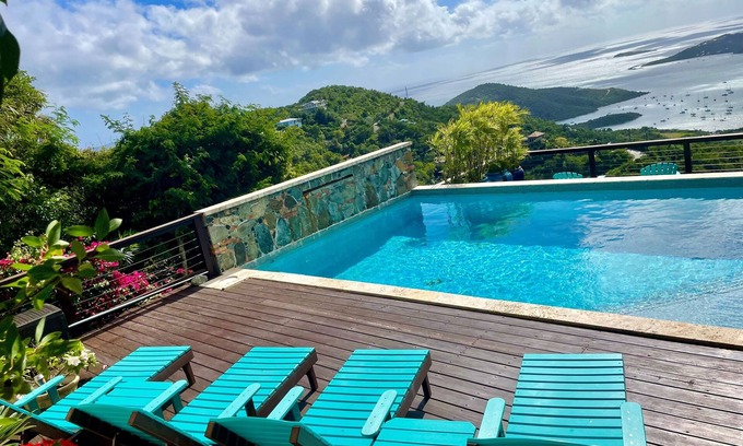Lower Carolina Villa | Coral Sky Villa~4 BR 3.5 BA, private pool, ACs, generator, spectacular views