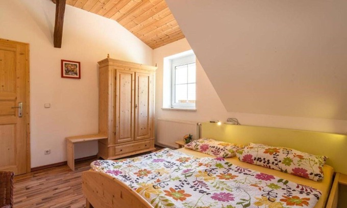 Rupertiberg Apartment | Cosy apartment for 8 guests with WIFI, pool, TV, patio and pets allowed