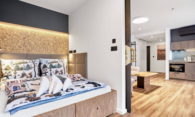 Abertamy Apartment | Cosy apartment for 6 people with A/C, WIFI, TV and patio