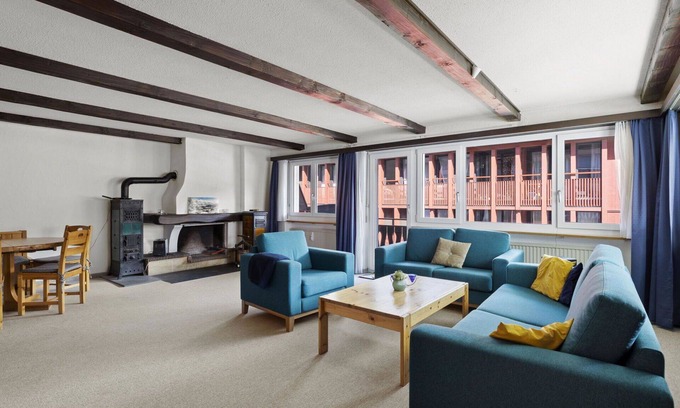 Churwalden Apartment | Cosy apartment for 6 people with WIFI, TV and balcony