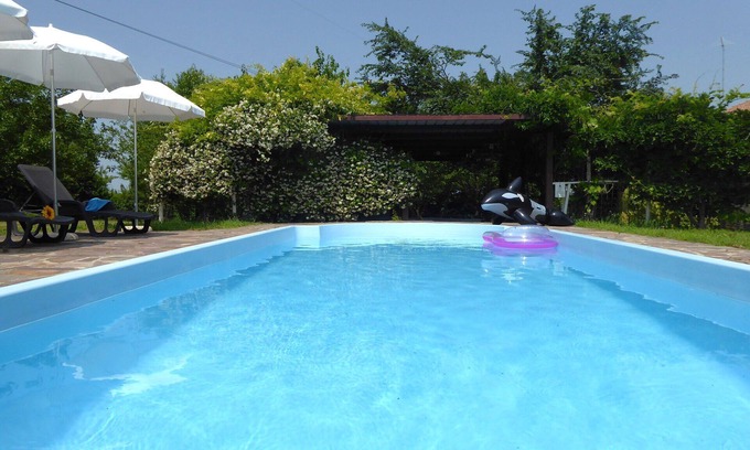 Silea House | Cosy apartment in villa for 10 people with pool, WIFI, A/C and terrace