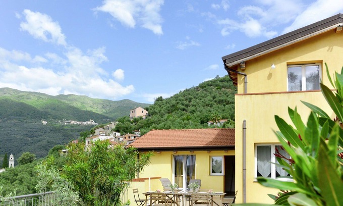 Pantasina Apartment | Cosy apartment for 24 guests with private pool, TV, patio, pets allowed and panoramic view