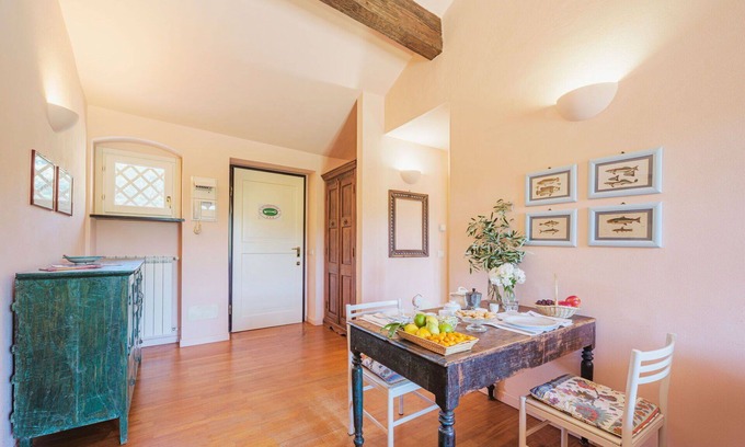 Santo Stefano del Ponte Villa | Cosy apartment in villa for 4 guests with WIFI, TV and pets allowed
