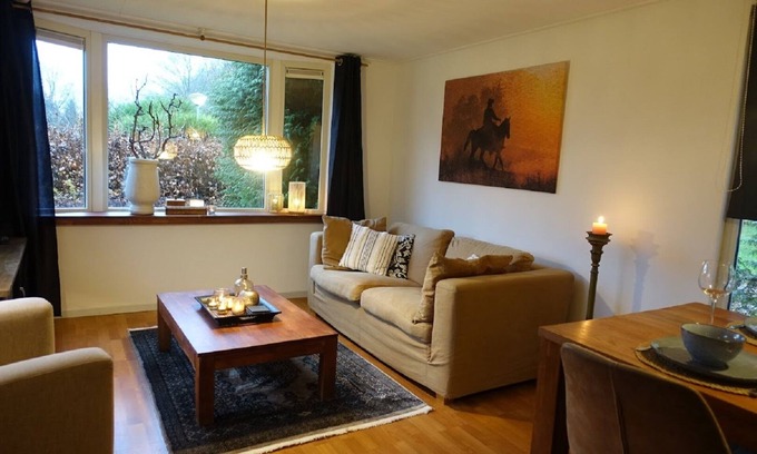 Stegerveld Ski Chalet | Cosy chalet, 5 min. walk to the 5* holiday park