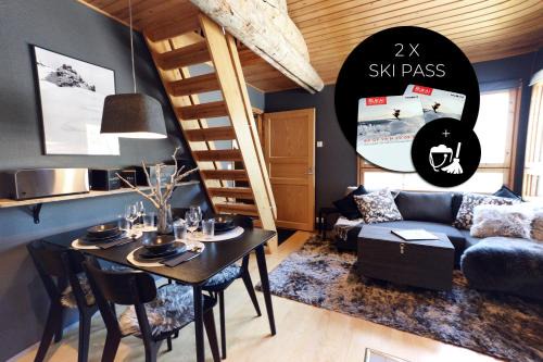 Rukatunturi Apartment | Cosy cottage LempiKöngäs with 2 Ruka skipasses