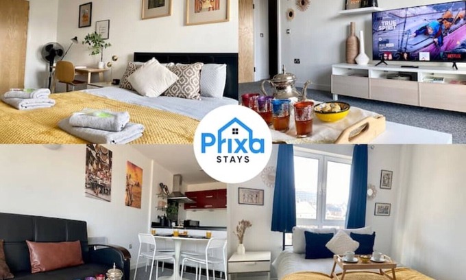 Northampton Apartment | Cosy Egyptian Inspired City Centre Apartment