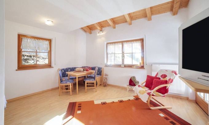 San Leonardo in Passiria Apartment | Cosy Strickerhof Apartment 1 with Mountain View & Balcony