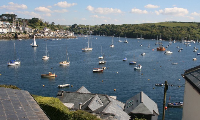 Polruan Cottage | Cottage (2 bedrooms - 3 beds) Polruan Fowey-stunning views over the estuary+sea