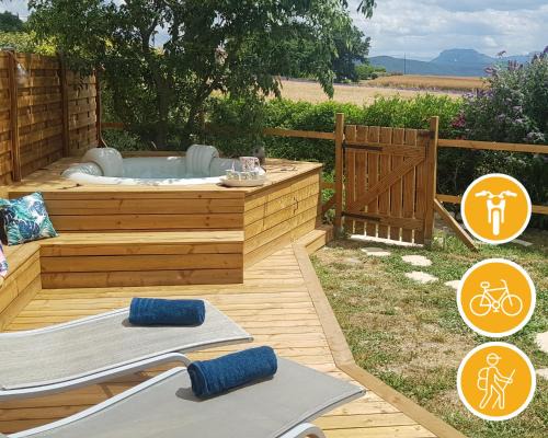 Marsanne House | Cottage Combet Gîte Climatisé avec Jacuzzi