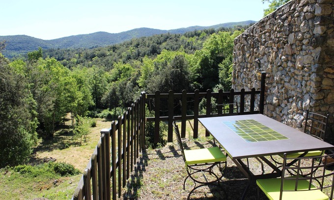 Laroque-de-Fa Cottage | Cottage with WIFI terrace/garden - magnificent view - in the middle of nature - Cathar Country