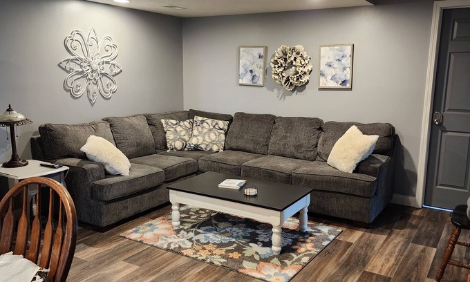 Sault Ste. Marie Apartment | Country, close to town, sled trails, skiing, large snowmobile boat trailer space