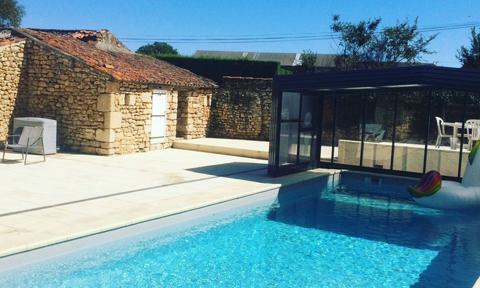 La Grimaudiere House | COUNTRY HOUSE WITH LARGE GARDEN + PRIVATE POOL + RIVER