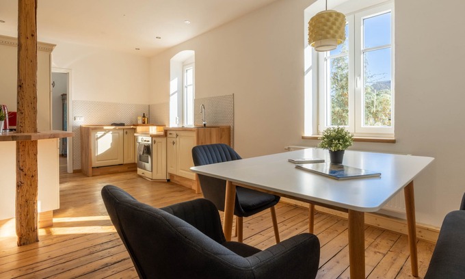 Mugeln Condo | Country style dream apartment with 2 bedrooms old wood elements and modern standard