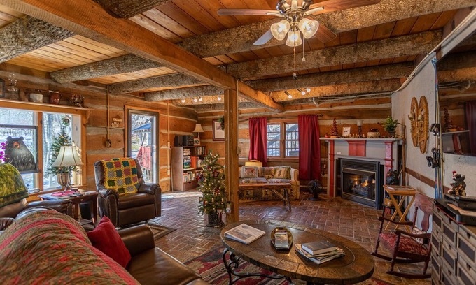 Banner Elk Cabin | Covered Bridge Cabin - A unique, rustic get-away between Banner Elk and Beech Mountain.