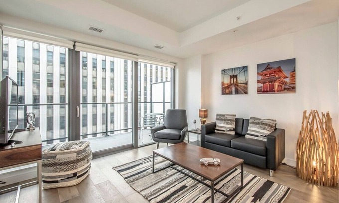 Downtown Halifax Apartment | Cozy 2BR Apt with Gym and Cinema near Pier 21