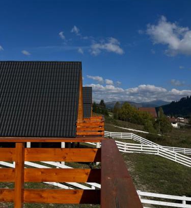 Saru Dornei Ski Chalet | Cozy A-Frame Cabins in Bucovina