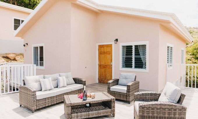 Estate Enighed Cottage | Cozy accommodations in a great location.
