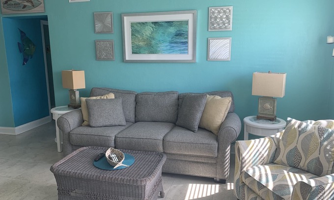 Port Canaveral Condo | Cozy Beachside Condo 2 Minute Walk to Beach