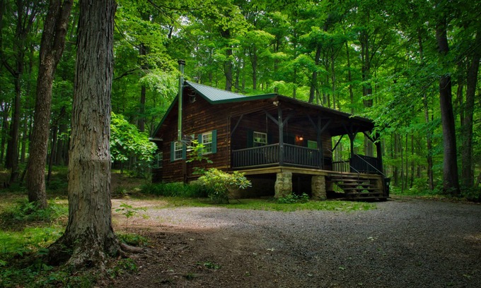 Kantner Cabin | Cozy Cabin Among the Trees - Rustic Charm, Modern Comforts, 26 Secluded Acres