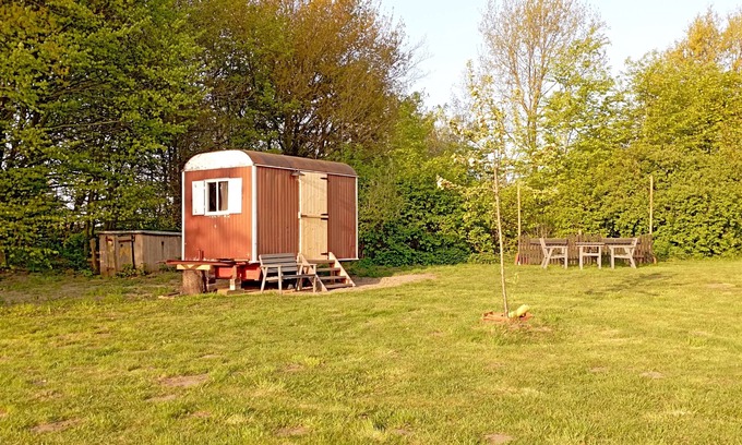Balkum Cabin | Cozy construction trailer at the Heuerhaus Balkum