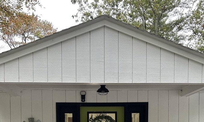 Hood Cottage | Cozy cottage tucked away in the woods with river+ mountain views- pet friendly!