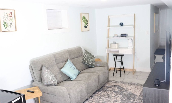 Montclair Apartment | Cozy Garden-Level Suite | Private Entry Near NYC