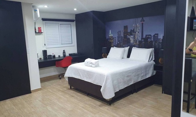 Parque Campolim Apartment | Cozy Loft with balcony Campolim