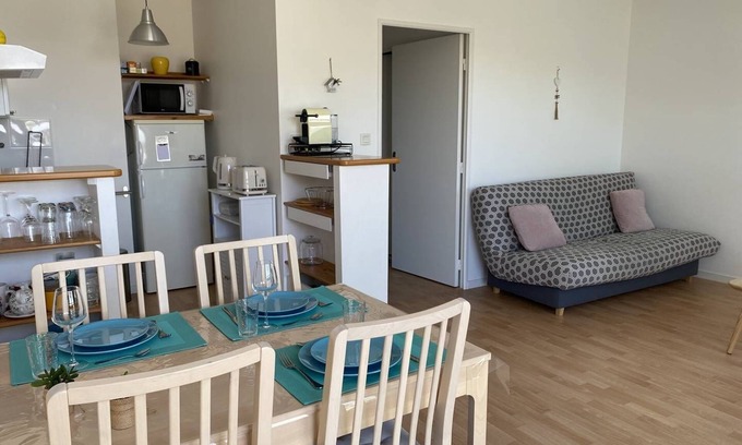 Saint-Cast-le-Guildo Apartment | Cozy, quiet apartment for 3 people