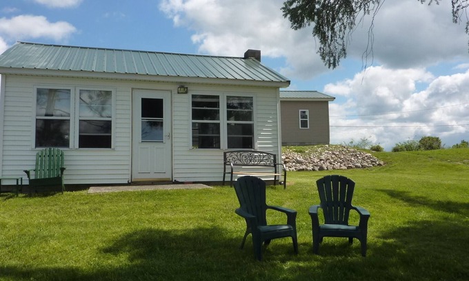 Sears Cottage | Cozy Vintage Cottage on Big Lake (yes, that's the name of the lake)