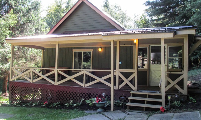 Montrose Cabin | Creekside Cabin Near Salt Springs Park!