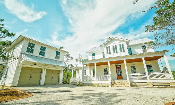Dune Allen Beach House | Crypress Key Is 1/2 mile from beach with fabulous amenities.