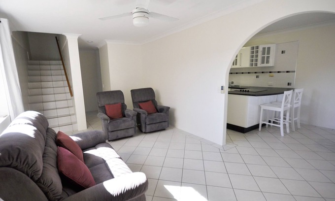 Bongaree House | Crystal waters - 2 Bed, 2 Bathroom Waterfront Apartment!
