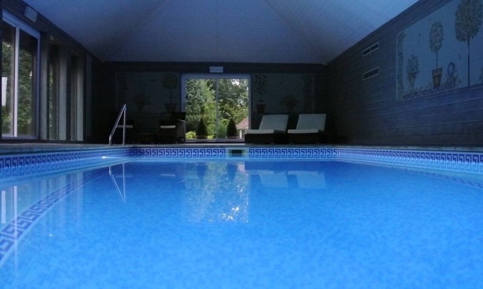Faversham House | Damson Cottage - contemporary barn offering access to stunning indoor pool
